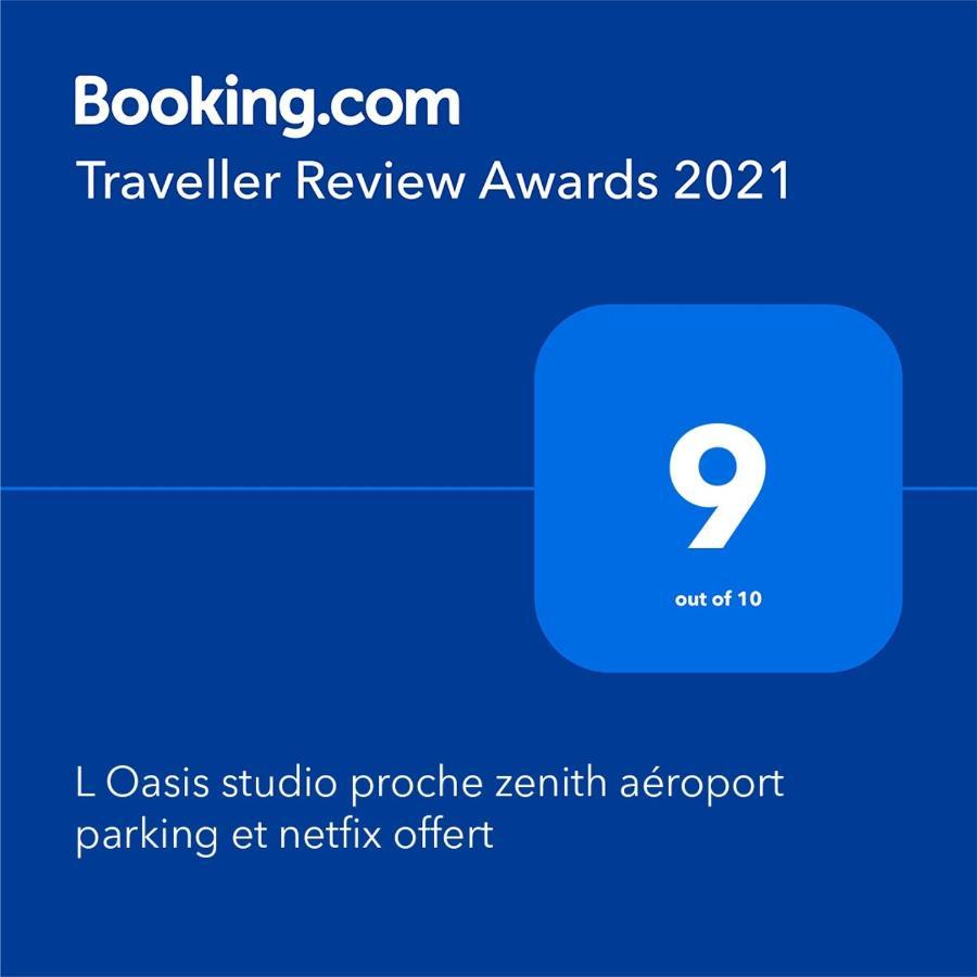 L Oasis Studio Proche Hopital Et Aeroport Piscine Parking &Netflix Toulouse Eksteriør billede